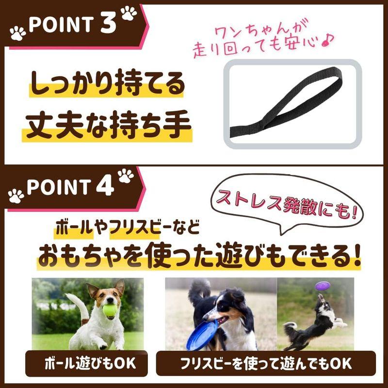 ANAMO ロング リード 15m 小型犬 中型犬 大型犬 トレーニング 犬用リード 長い (レッド)｜tanda-shops｜06