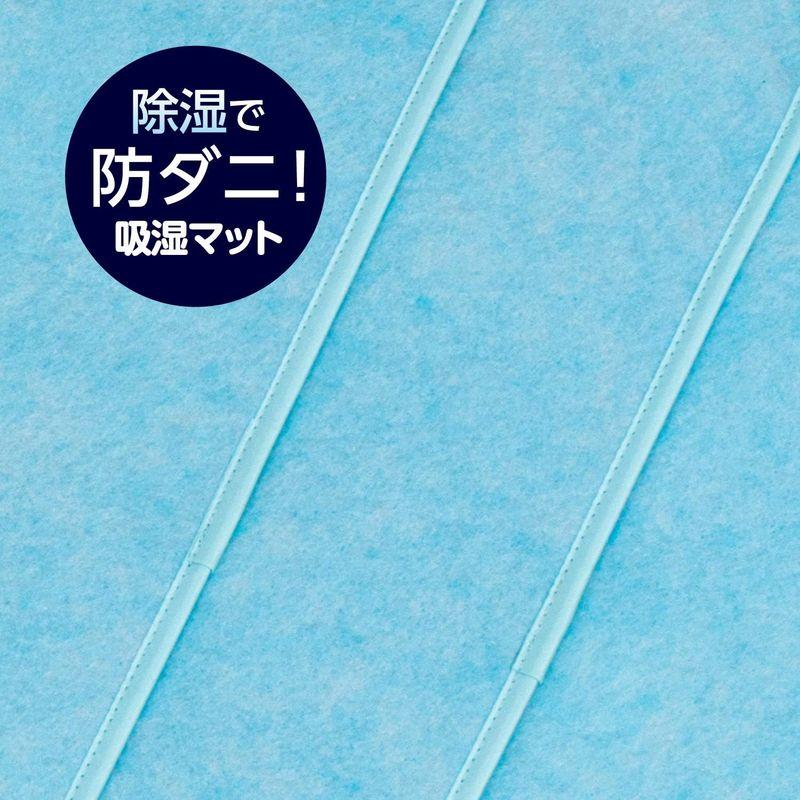 アストロ 除湿シート ライトブルー 4枚組 クローゼット 吊り下げ 衣類 吸湿シート 防ダニ 湿気取り 616-23｜tanda-shops｜04