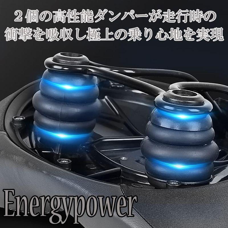 EnergyPower 自転車用サドル「楽ちんワイド君」 超ワイド32センチ 超大型 ふかふかクッション お尻が痛くならないサドル ビッグサ｜tanda-shops｜07