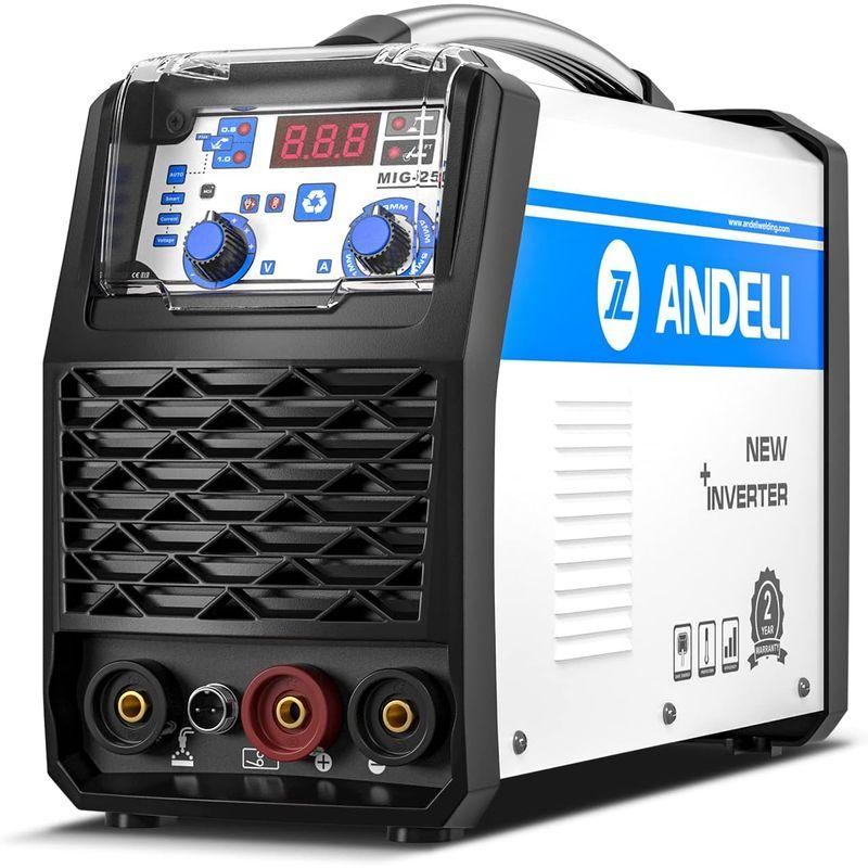 ANDELI 半自動溶接機 120AノンガスMIG/アーク溶接/lift TIG 100V ANDELI 半自動溶接機 120AノンガスMIG/アーク溶接/lift TIG 100V