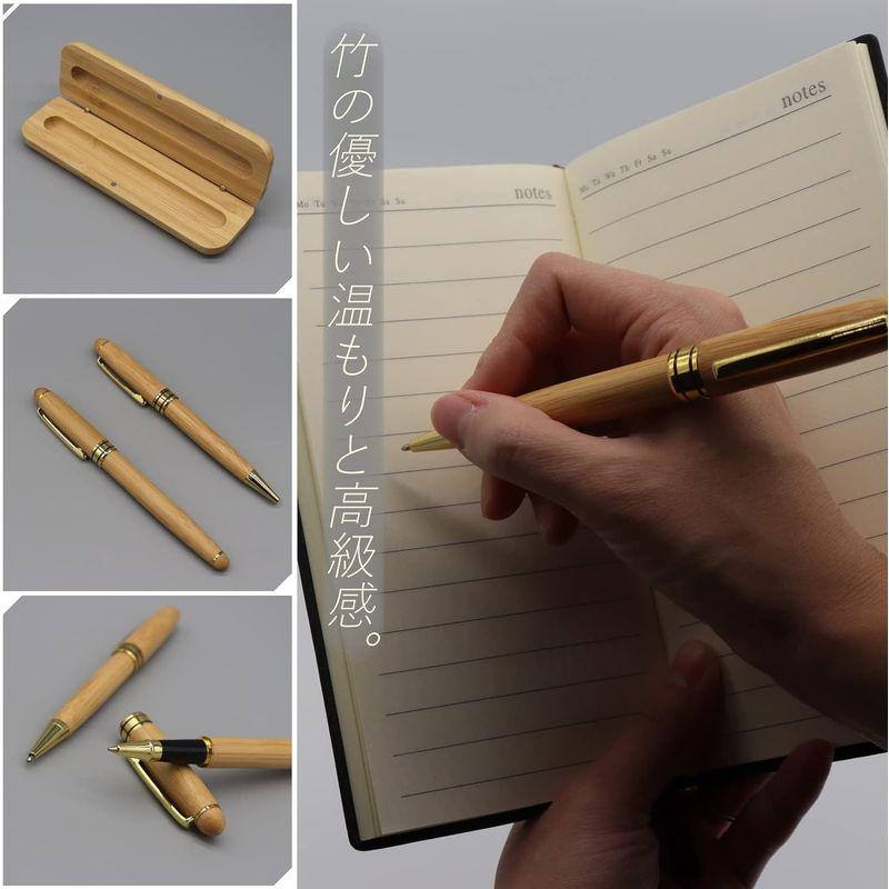 kreno（クレノ）ボールペン ツイスト式 回転式 ペンケース 竹製 プレゼント ギフト 高級｜tanda-shops｜07