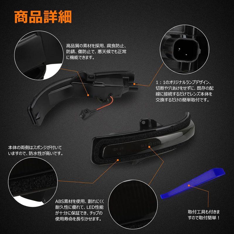 車検対策スズキ ジムニー ドアミラーウインカー JB64W 流れる ジムニー 