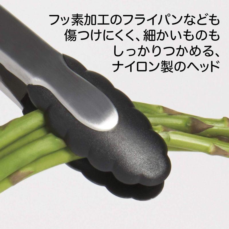 OXO ナイロン ヘッド ロック トング 中 耐熱 ロック付き 食洗機 対応｜tanda-shops｜02