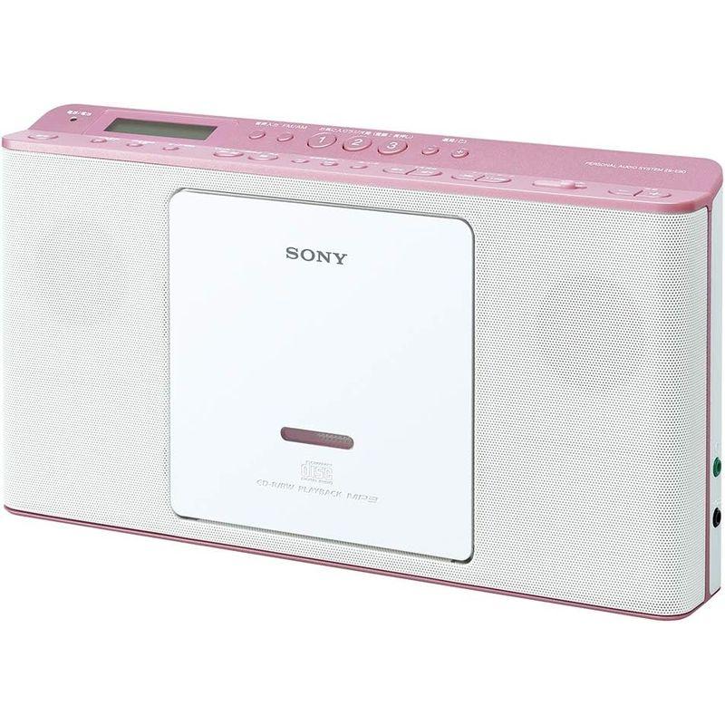 ソニー CDラジオ ZS-E80 : FM/AM/ワイドFM対応 語学学習用機能