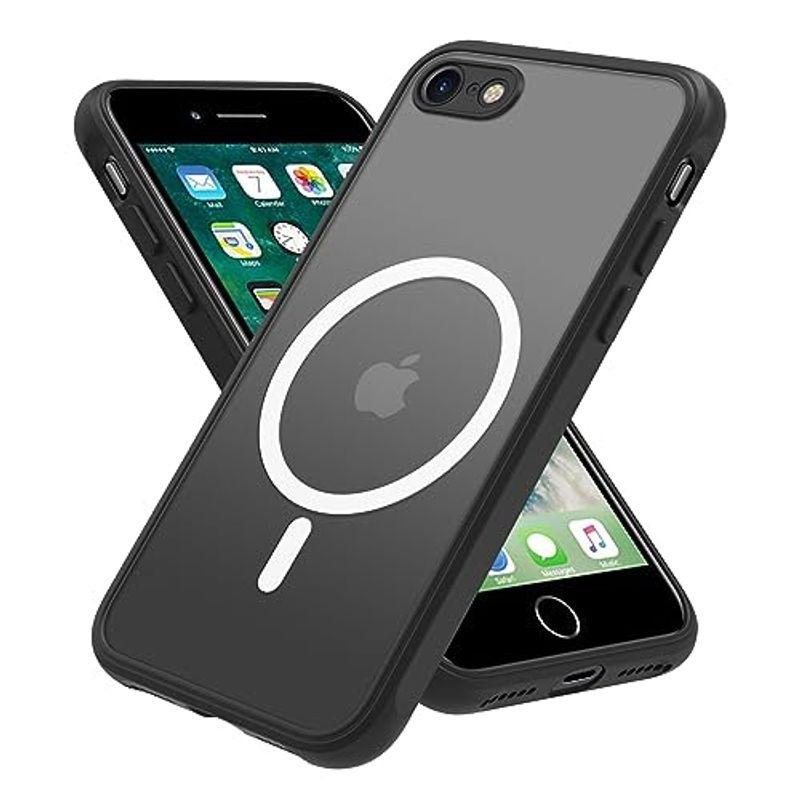 iPhone SE 第3世代 第2世代 ケース 半透明 MagSafe対応 iPhone8 ケース マグネット搭載 iPhone7 ケース｜tanda-shops｜03