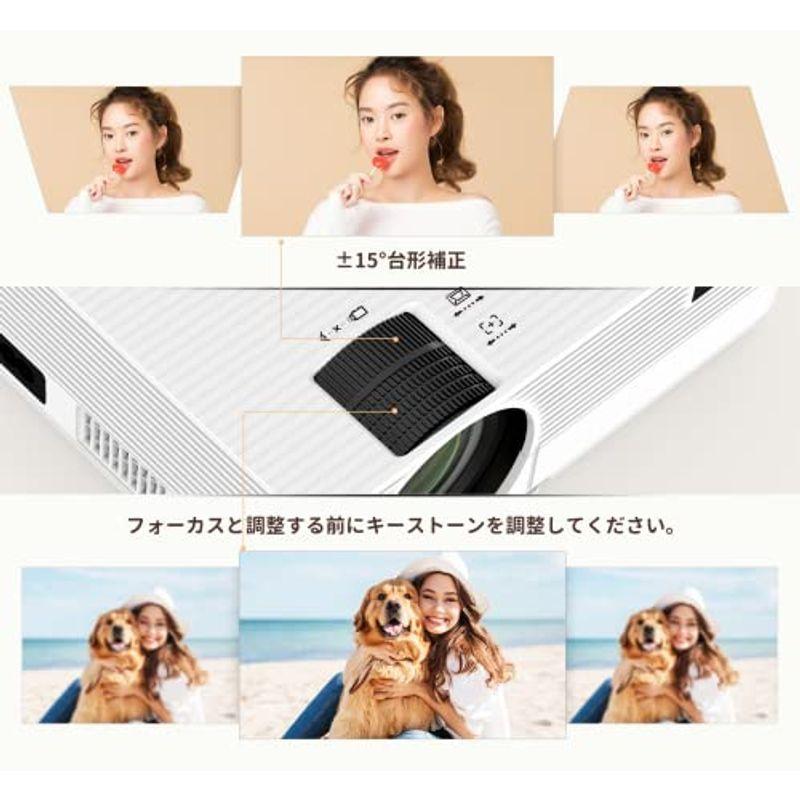 リアル1080P＆4K対応&専用バック付きプロジェクター 小型 5GWiFi 1080PフルHD 12000LM Bluetooth5.2｜tanda-shops｜03