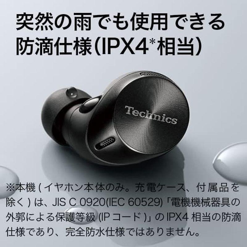 テクニクス ワイヤレスイヤホン EAH-AZ60M2-K ブラック bluetooth ノイズキャンセリング 3台マルチポイント IPX4｜tanda-shops｜06