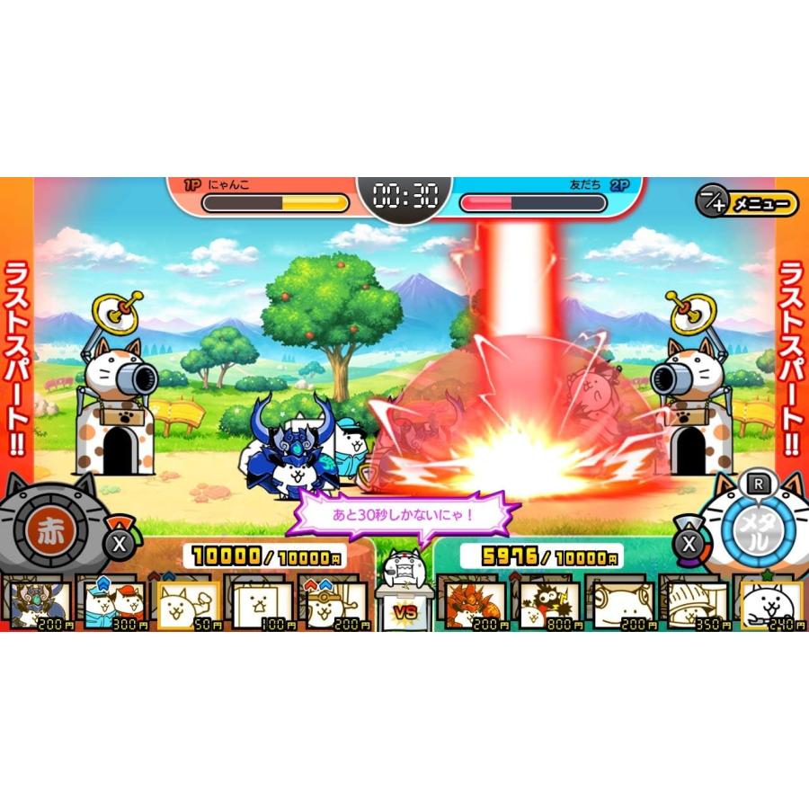 新品 Nintendo Switch 【超激レア】ふたりで！にゃんこ大戦争「ソフト＆ポーチセット」の画像