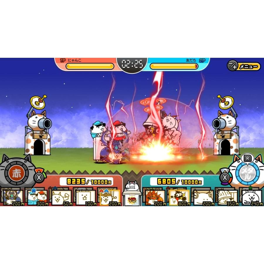新品 Nintendo Switch 【超激レア】ふたりで！にゃんこ大戦争「ソフト＆ポーチセット」の画像