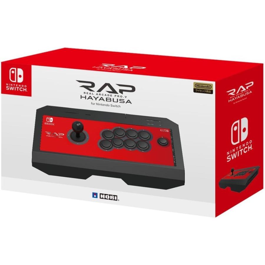 【美品】 HORI RAP HAYABUSA Nintendo Switch用 HORI（ホリ） 新品 Nintendo Switch リアルアーケードPro.V HAYABUSA