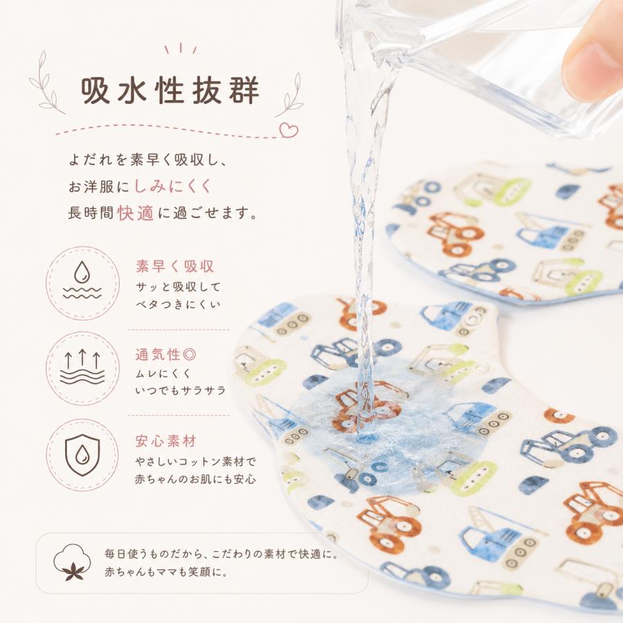 スタイ よだれかけ 防水 防水スタイ 防水よだれかけ ビブ 360