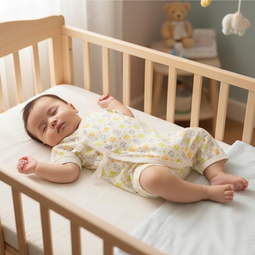 新生児肌着 新生児肌着セット 赤ちゃん肌着 出産準備 4枚組 コンビ肌着