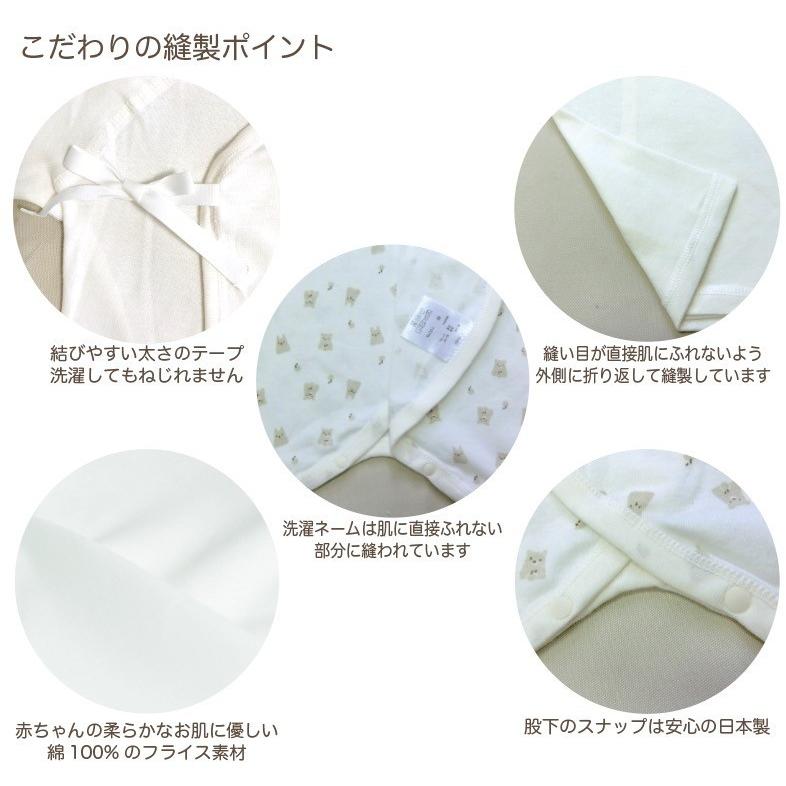 新生児肌着セット 出産準備 4枚組 コンビ肌着 短着 ベビー肌着 綿100 春 夏 秋 冬 ベビーガーデン 通販 Yahoo ショッピング