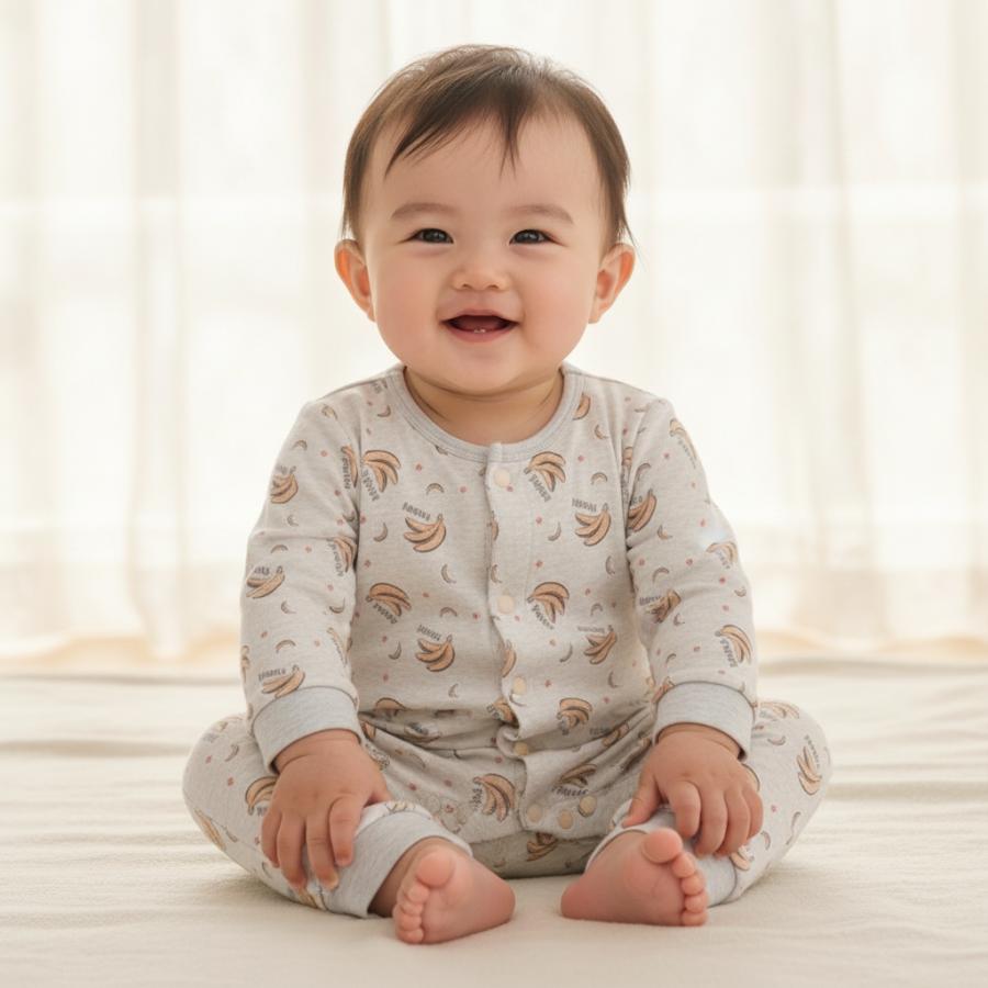 ベビー服 新生児 カバーオール ロンパース ロンパス 可愛い赤ちゃん 前