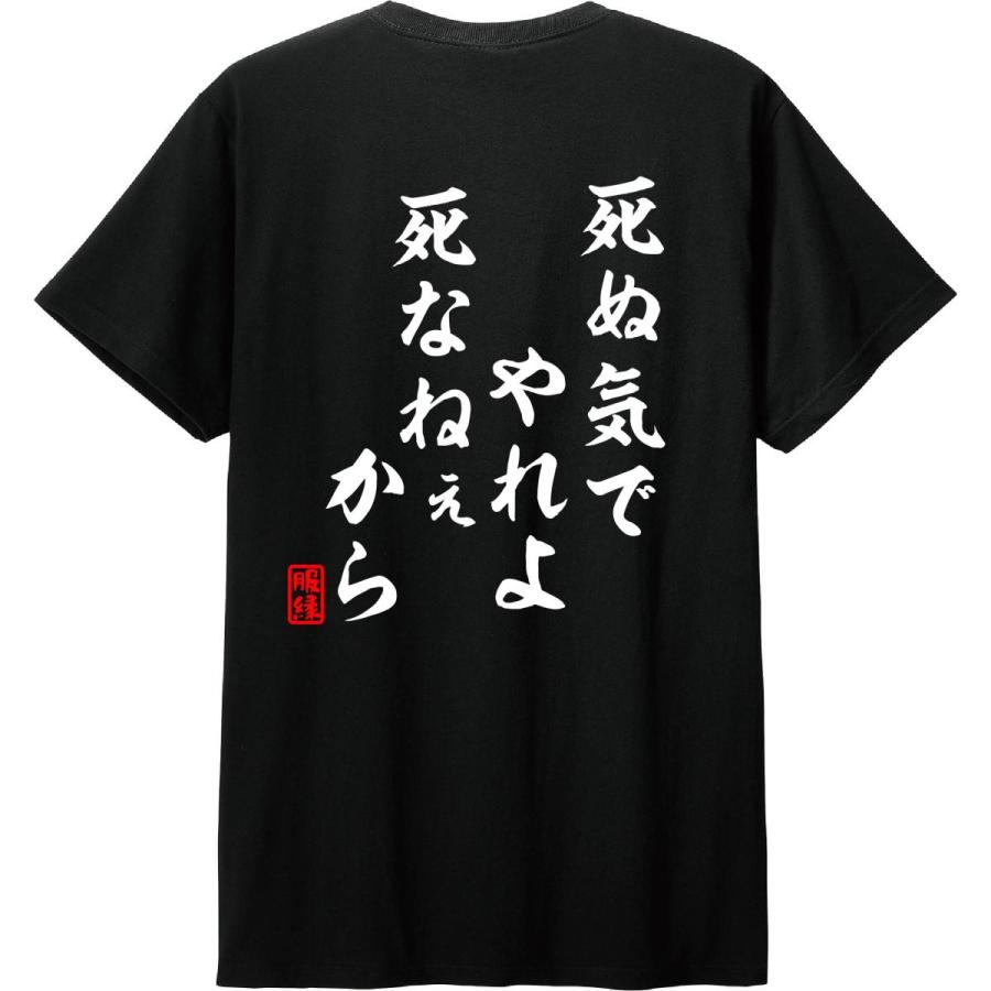 おもしろtシャツ メンズ 死ぬ気でやれよ 死なねえから Ver2 服縁 Fukuen A 0060 プリントアパレルの1012 通販 Yahoo ショッピング