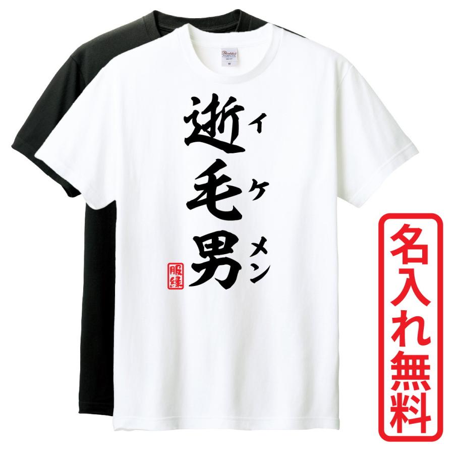 おもしろTシャツ 半袖 Tシャツ 長袖 ロンT 対応 当て字イケメン : 服縁