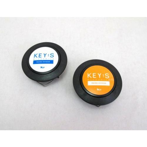 【値下げ】ホーンボタン　カー用品　車 プレート ホーンボタン イエロー＆レッドボタン ブルー＆レッド ベース