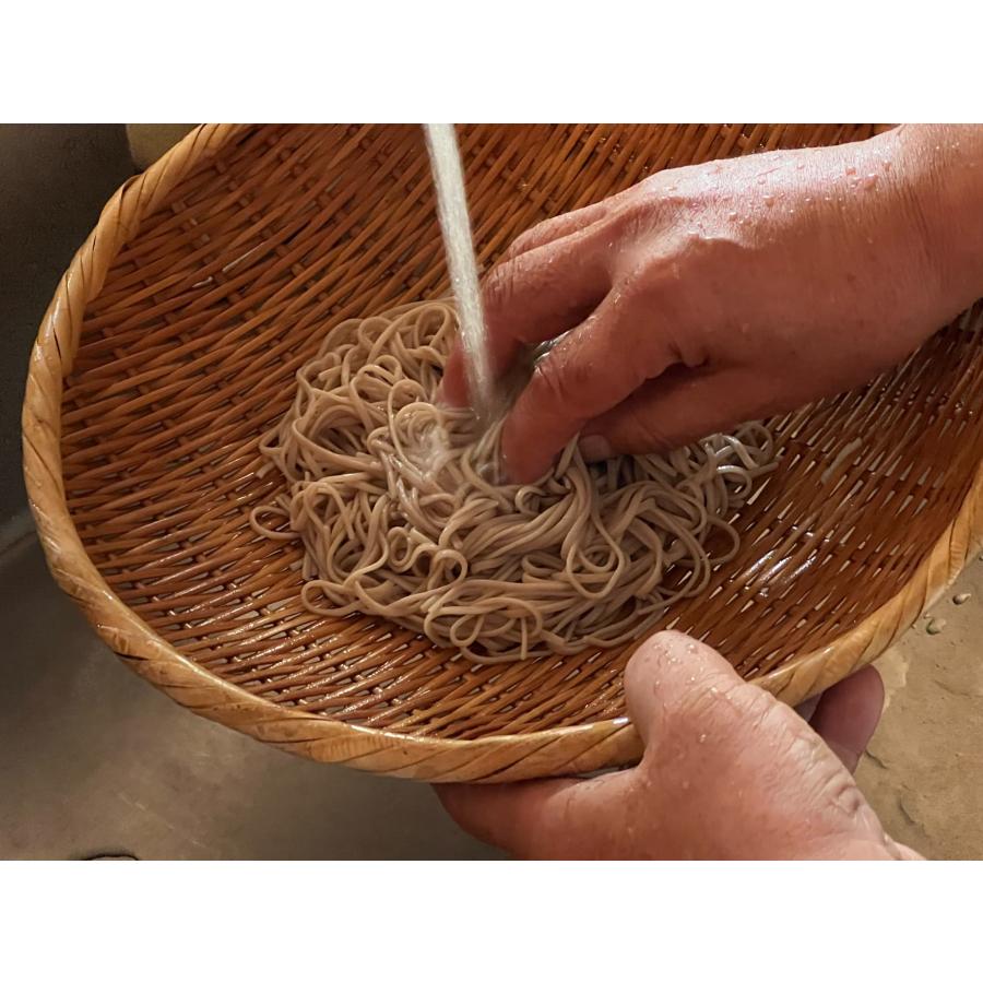 自然栽培 十割そば 200g 無肥料 無農薬 無添加 原材料はそば粉のみ
