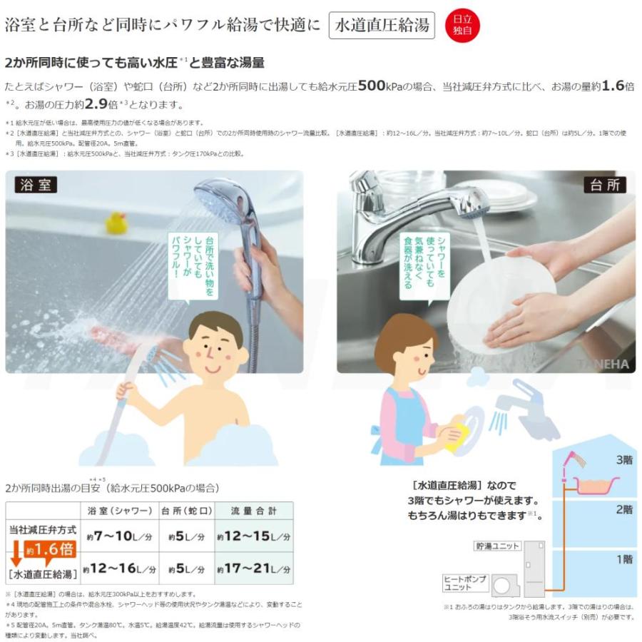 日立 BHP-FW46XDE(BHP-TAW46XE+BHP-HAW60XE-脚部カバー別 日立 BHP-FW46XDE(BHP-TAW46XE+BHP-HAW60XE-脚部カバー別