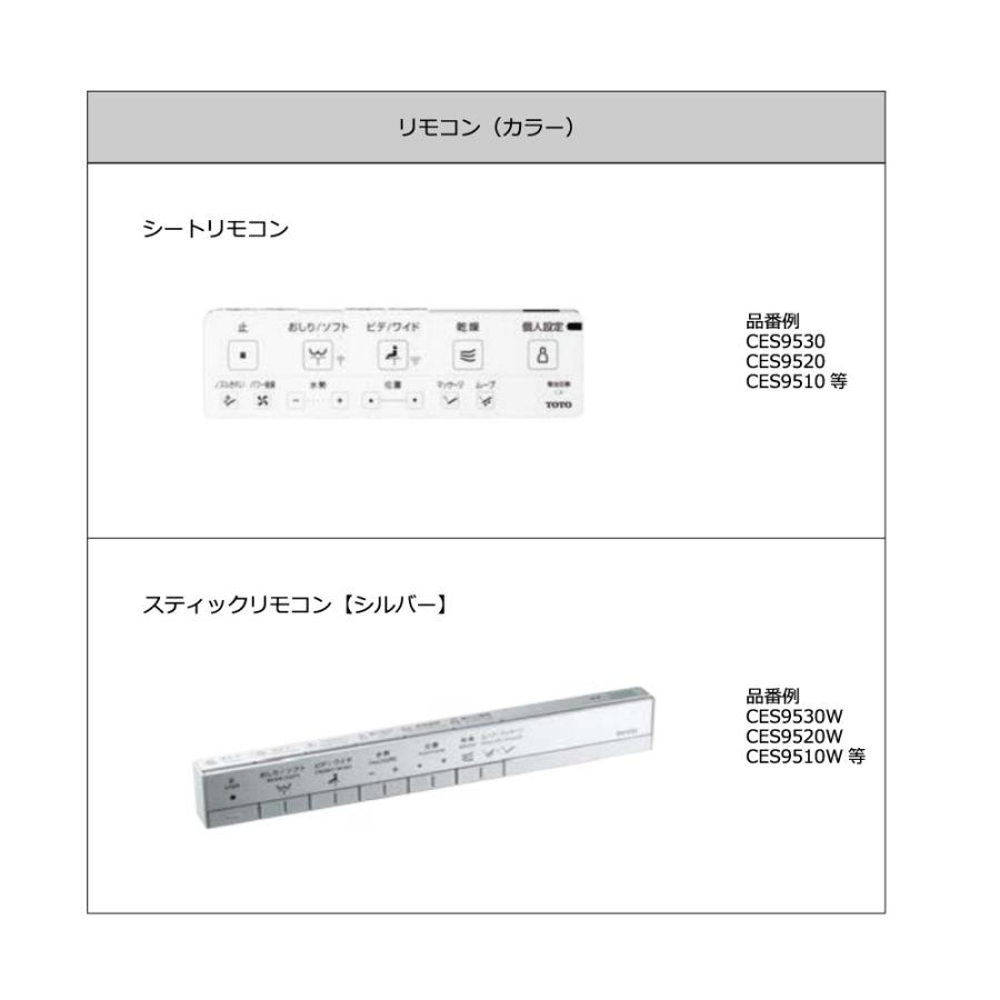 TOTO CES9520#SC1 (TCF9520 + CS921B) : ウォシュレット一体形 TOTO CES9520#SC1 (TCF9520 + CS921B) : ウォシュレット一体形