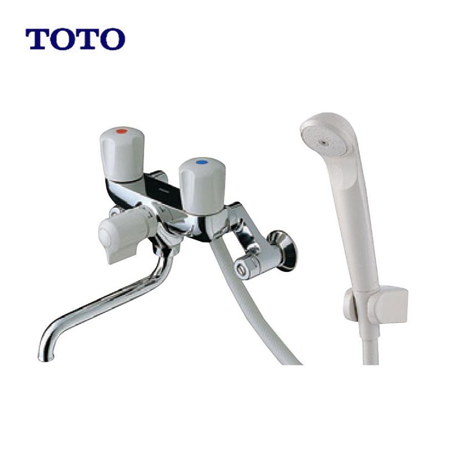 開封 未使用品 TOTO 壁付け2ハンドル13 TMS20CZ 混合水栓 シャワバス 一時止水 寒冷地用 浴室用 壁付2ハンドル混合水栓 苫小牧西店 新品 TOTO TMS20CZ 壁付け2ハンドル13 2個セット 混合水栓 シャワバス