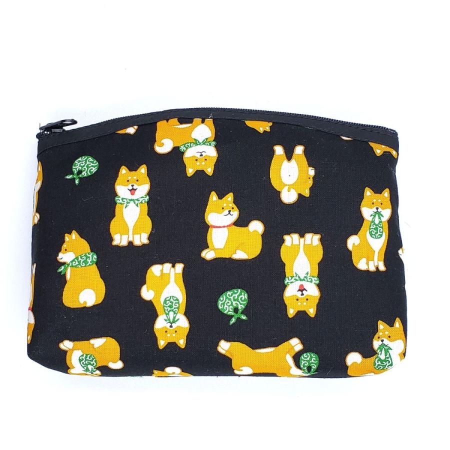 ポーチ 小物入れ メイクポーチ コスメポーチ 化粧ポーチ 柴犬グッズ 雑貨 イラスト かわいい メール便対象 日本製 Sbk 02 タンジェリンyahoo ショップ 通販 Yahoo ショッピング