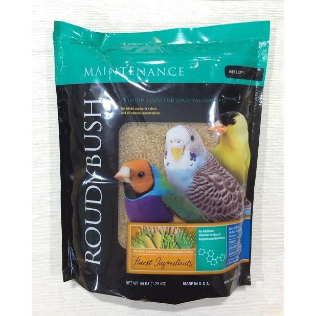 国際ブランド国際ブランドラウディブッシュ デイリーメンテナンス ニブルズ 44oz 1.25kg インコペレット 鳥のエサ キクスイ ニューオームスペシャル M 590g