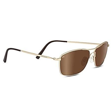 愛用  Driver Polarized Corleone 特別価格Serengeti Sunglasses, Gold好評販売中 Soft Satin サングラス