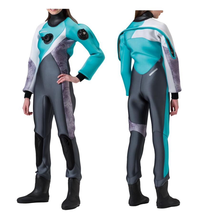 DCD4 ワールドダイブ 女性専用ドライスーツ ＊3.5mm／DCD4／WORLD DIVE(ワールドダイブ) | 