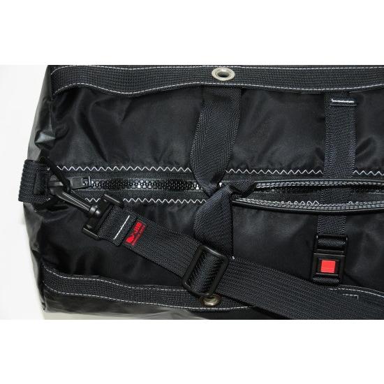 JIB（ジブ） DMB JIB ダッフルバッグMボーダー ブラック プラパーツ