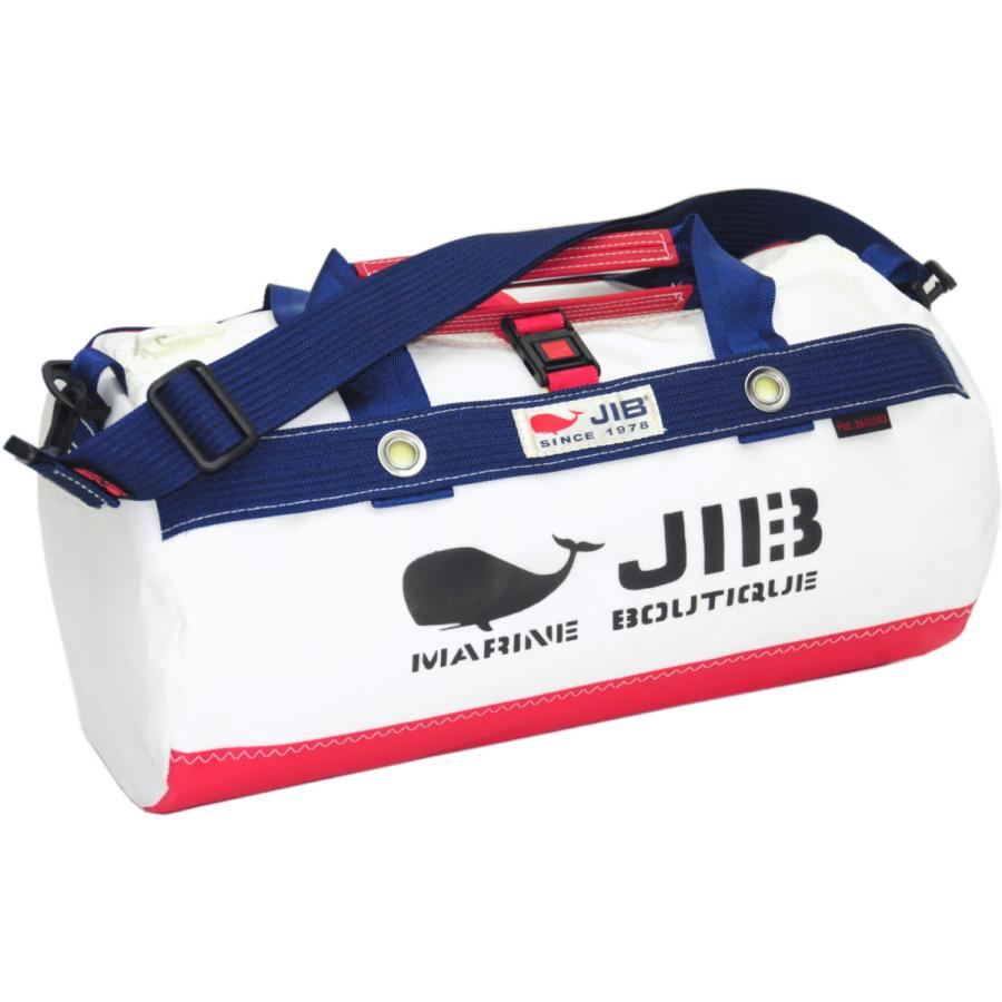 JIB DSB ダッフルバッグSボーダー レッド×ネイビー プラパーツ JIB DSB ダッフルバッグSボーダー レッド×ネイビー プラパーツ
