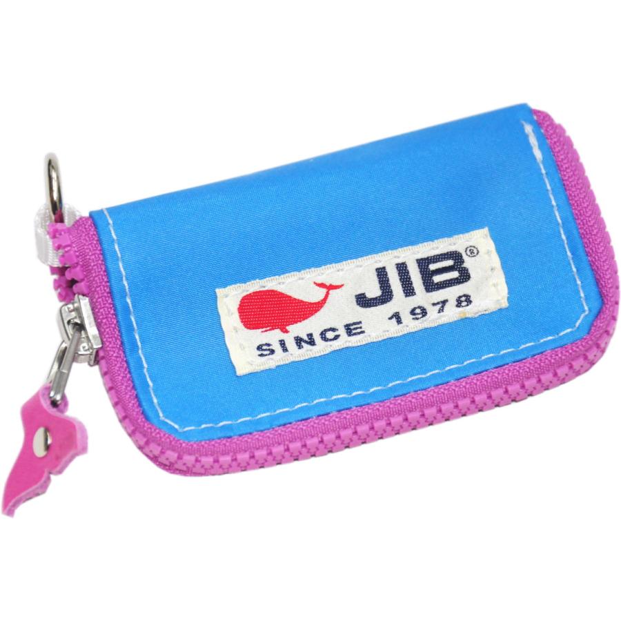 KCC JIB キーケース KCC68 ロケットブルー×ピンク／ピンクしっぽ