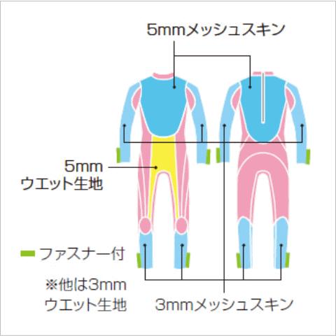 AQA（エーキューエー） 【在庫限りセール】KW-4507A キッズ スキン