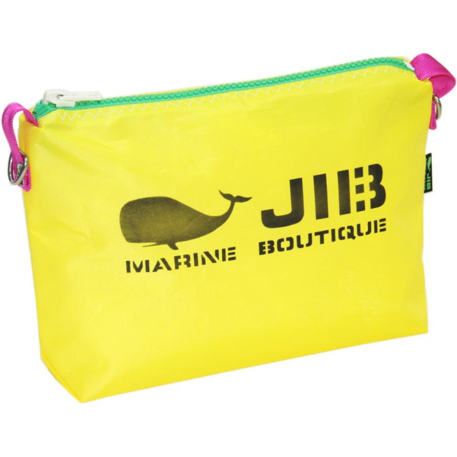 JIB（ジブ） PODS63 JIB ドキュメントポーチS イエロー×グリーン 