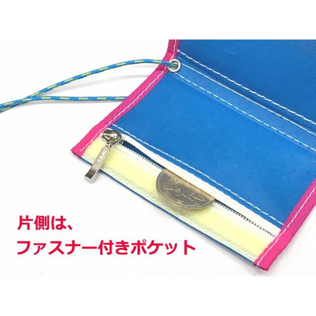 JIB（ジブ） PS JIB パスケース PS34 レッド×ネイビー／ホワイトタグ