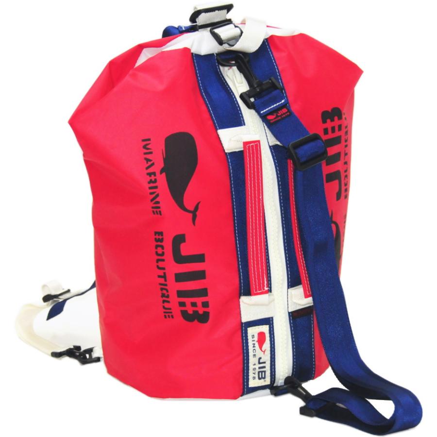 JIB（ジブ） RBM JIB リュックバッグM RBM188 レッド×ネイビー 