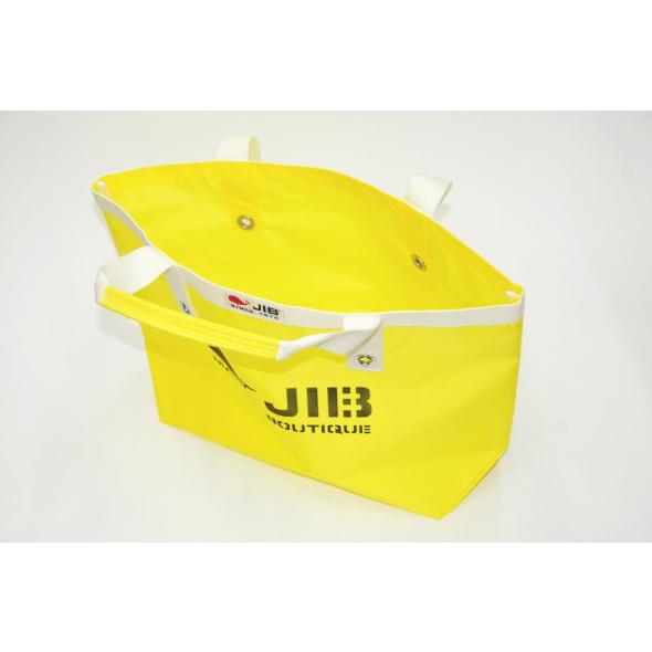 TM JIB オープントートM イエロー×ホワイトテープ　ファスナー無しタイプ　TM82