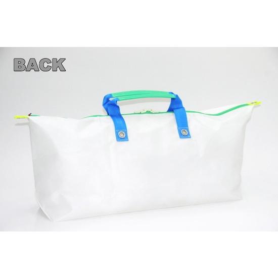 TN JIB テニスバッグ ホワイト×ブルーハンドル　TN158 