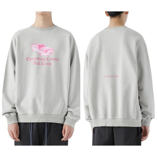 thisisneverthat（ディスイズネバーザット）TN20FSW010 クラッシックカークルーネックトレーナー/ライトグレイ L thisisneverthat ディスイズネバーザット TN20FSW010 クラッシックカークルーネックトレーナー/ライトグレイ
