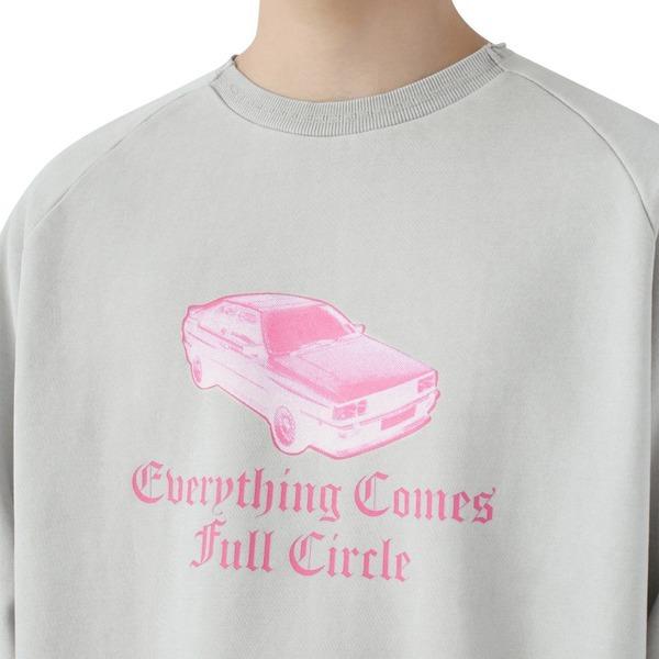 thisisneverthat（ディスイズネバーザット）TN20FSW010 クラッシックカークルーネックトレーナー/ライトグレイ L thisisneverthat ディスイズネバーザット TN20FSW010 クラッシックカークルーネックトレーナー/ライトグレイ