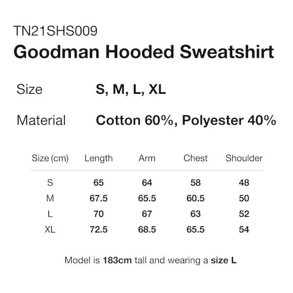 thisisneverthat（ディスイズネバーザット）TN21SHS009 グッドマンフードパーカー/ライトオリーブ S thisisneverthat ディスイズネバーザット TN21SHS009 グッドマンフードパーカー/ライトオリーブ