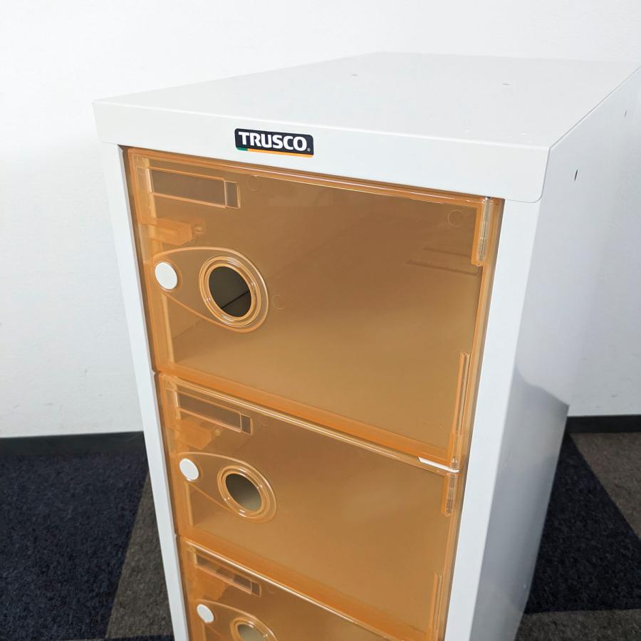 ミニロッカー スケルトンロッカー 1列4段 4人用 鍵なし 未使用品 展示