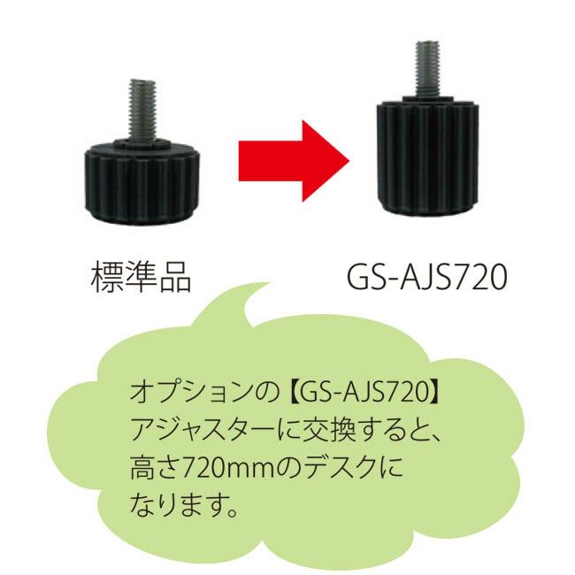 オフィスデスク 片袖 W1000 3段右袖デスク 事務机 基本 定番 オールロック機構 A4ファイル収納 新品 法人様のみ送料無料 井上金庫製:GSDシリーズ｜tanimachi008｜07