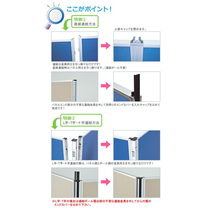 ローパーティション 布タイプ(クロス貼り) 直線パネル 間仕切り ローパーティション 布タイプ(クロス貼り) 直線パネル 間仕切り