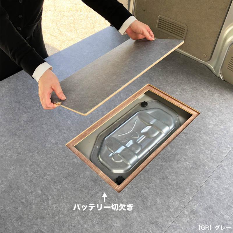 床張り キット 【シート貼りタイプ】 フルサイズ 標準合板 スズキ 荷室