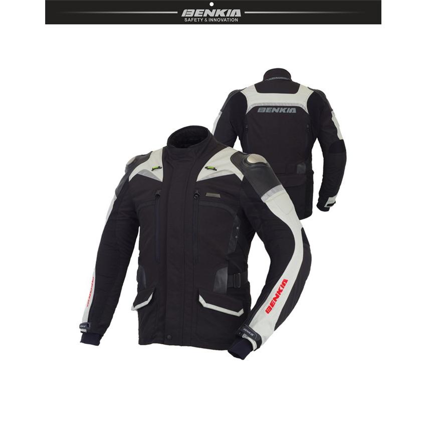 BENKIAバイクジャケット メンズ 冬 暖かさをキープ 登録商標番号5838742 バイク レーシング ライダースジャケット プロテクター メンズの画像