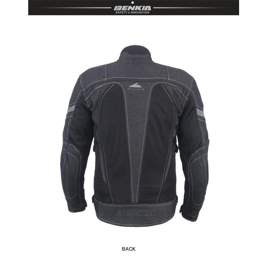 バイクジャケット　メッシュジャケット　BENKIA BENKIAバイクジャケット 春夏秋 メッシュ 通気性が抜群 登録商標番号