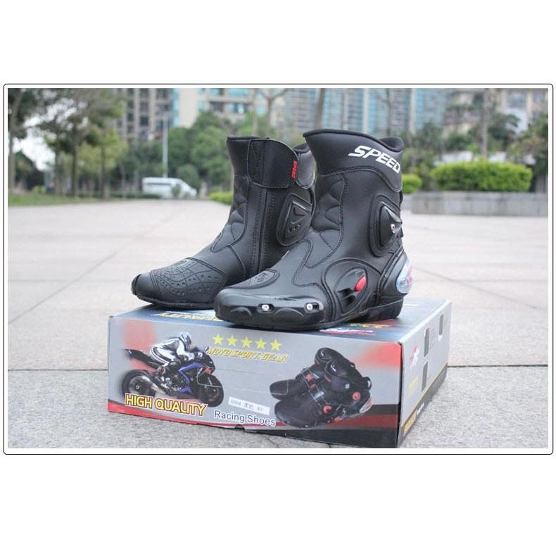 レーシングブーツ メンズ ツーリング ライディングブーツ オンロード