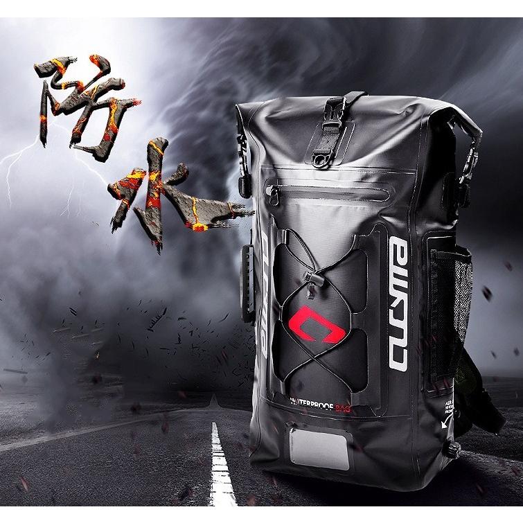 上品 オートバイ バイク リュック サック バッグ カバン 防水 グリーン Fucoa Cl