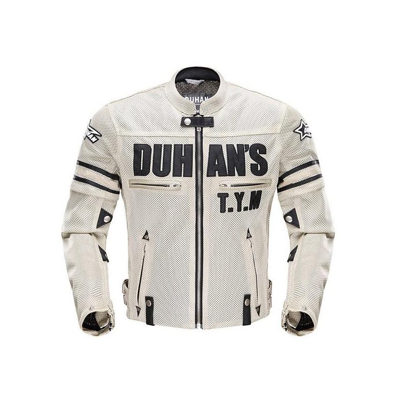 DUHANメンズ 買得sale バイクジャケット 春 夏 秋 メッシュジャケット 